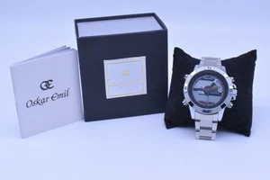 Oskar Emil Herren Uhr Quarz Armbanduhr Gents Ranger Digital-Analog #19 - Bild 1 von 12