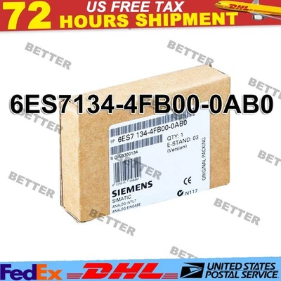 New Siemens SIMATIC DP ELECTRONIC MODULE 6ES7134-4FB00-0AB0 6ES7 134-4FB00-0AB0 - Image 1 of 4