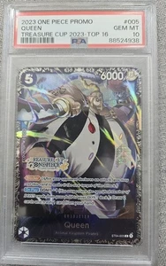2023 Queen ST04-005 Treasure Cup Top 16 Prize One Piece Card Englisch PSA 10 - Bild 1 von 2