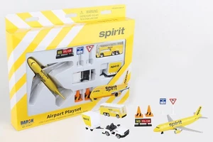 Daron Airport Playset Spirit Airlines Toy 04976 - Picture 1 of 4