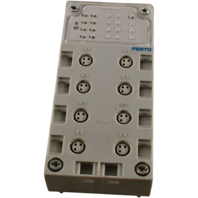 NUEVO Bloque colector Festo CPX-AB-8-M8-3POL 8x 3 pines M8 195706 Foto 1 de 4