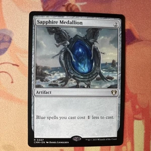 MTG Sapphire Medallion CMM 0407 R NM Regular Rare - Picture 1 of 2