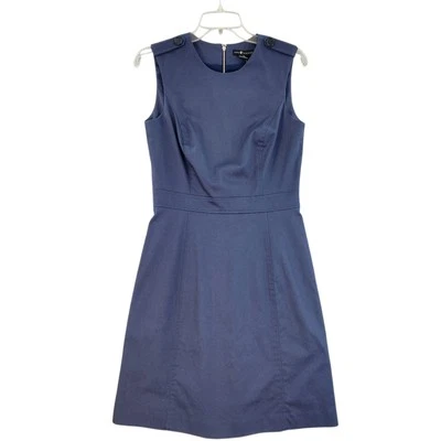 Nora Gardner Women’s Sleeveless Emery Midi Dress Jumper Size 6 Navy Blue USA NWT - Image 1 of 4