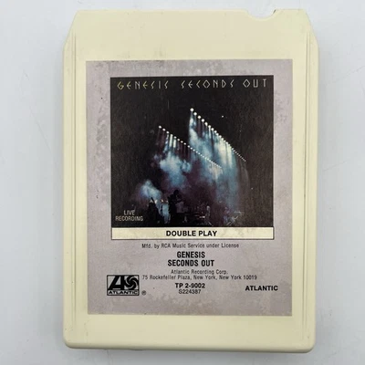 Genesis - Seconds Out - Restored 8 Track Tape - New Pad and Splice - Image 1 of 4
