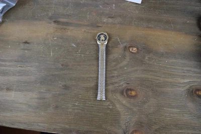 Black Hills Gold Eagle Watch Mens Two Tone Quartz Japan Movt Date Black Dial - Image 1 of 4