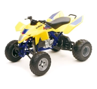 NEW RAY SUZUKI QUADRACER R450 ATV MOTORCYCLE 1/12 MODEL YELLOW 43393 - Image 1 of 2