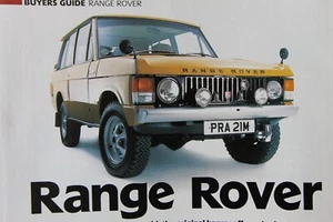 Original RANGE ROVER CLASSIC (1970-1995) PC Käuferführer Magazin Artikel - Bild 1 von 1