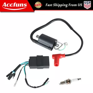 Ignition Coil Spark Plug CDI Fit For Honda CR80R CR80RB 1996-2002 CR85R RB - Foto 1 di 13