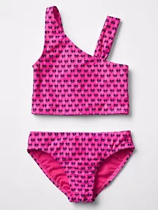 Gap Kids Girl's Heart Asymmetrical Bikini Two Piece Swim Suit NEW XXL 14-16 - Picture 1 of 1