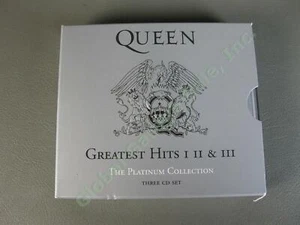 Queen Greatest Hits I II & III The Platinum Collection 3 CD Set Classic Rock NR - Picture 1 of 6