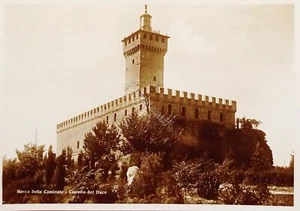 Cartolina - Rocca delle Caminate - Castello del Duce - 1940 ca. - Foto 1 di 1
