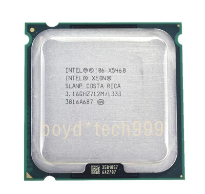 Intel Xeon X5460 E5440 E5450 X5450 CPU LGA775 Processor - Image 1 of 4