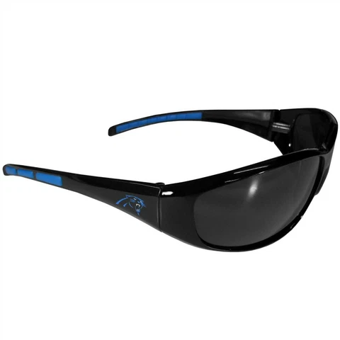Carolina Panthers Wrap Sunglasses Sports NFL UV Shades Football Glasses Fan Team Cover