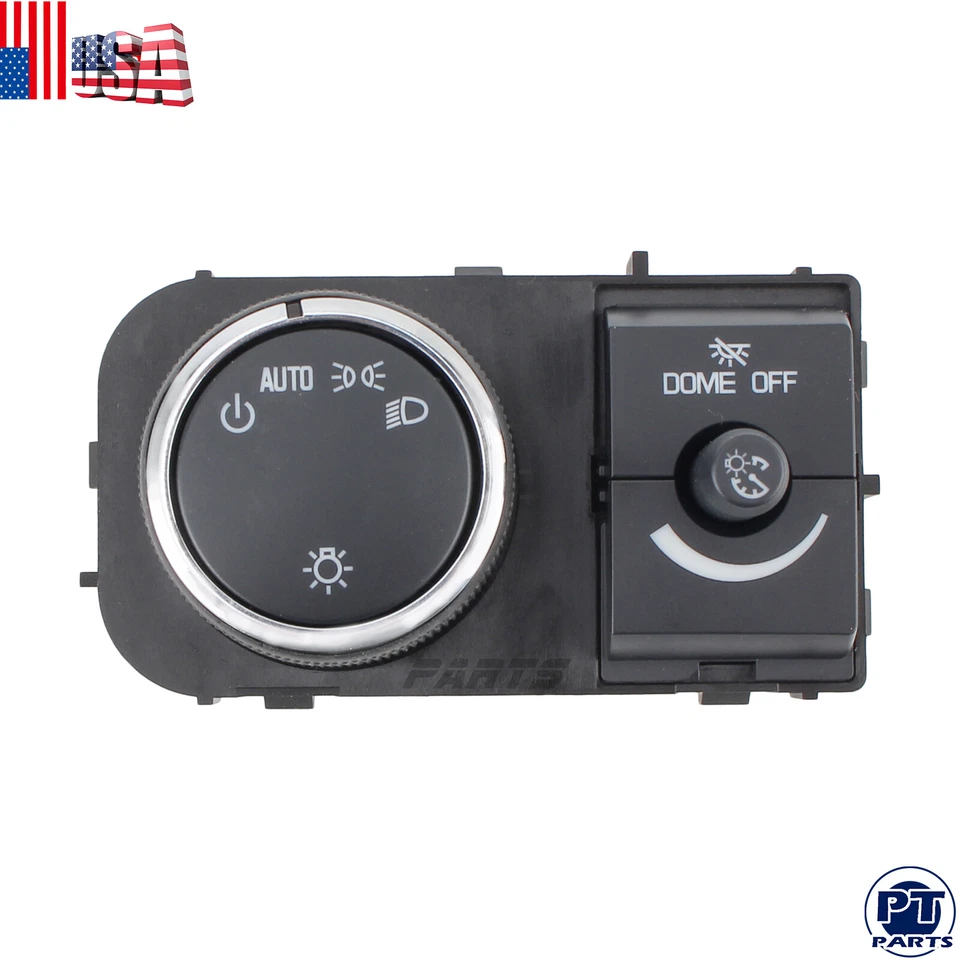 Interruptor de faros para Chevrolet Silverado 1500 2500HD 3500HD GMC Sierra 2007-13 Foto 1 de 4