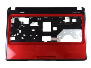 HP PAVILION G4-1000 LAPTOP PALMREST TOUCHPAD ASSY RED 646064-001 NO KEYBOARD - Picture 1 of 2