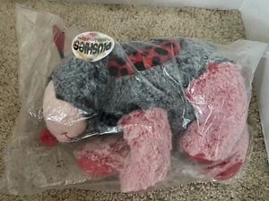 New Ladybug Hearts Plushies Huggable Animal Purse Plush 12" Bag/Toy - Picture 1 of 2