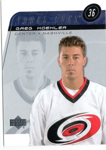 2002-03 Upper Deck Young Guns Greg Koehler RC #212