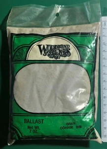 WOODLAND SCENIC B89 - BALLAST GRAY COARSE - BUSTINA DA 240gr NUOVO - Picture 1 of 1