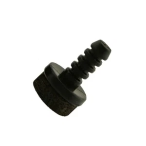 Filzgleiter rund Ø14mm mit Ø6mm Zapfen für Stahlrohr - Holz - Möbel Bodenschoner - Bild 1 von 2