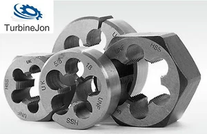 1" NPT (American National Pipe Thread) HSS DIE or DIE NUT - TJ - Picture 1 of 3