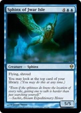 Sphinx of Jwar Isle Zendikar 3x - Near Mint, English MTG Magic