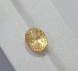 6.20 Carat Natural Cut Orange Color Topaz Loose Gemstone From Pakistan - Picture 1 of 13