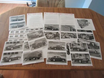 1995 OLDSMOBILE LSS ACHIEVA 98 AURORA 3800 SERIES II BRAVADA PRESS KIT W PHOTOS Foto 1 de 4