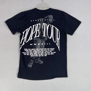 NF Shirt Adult Small Black Concert Tee Hope Tour Rap Hip Hop Music Fan Merch - Picture 1 of 10