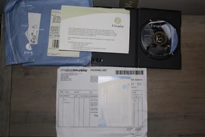 MakeMusic Finale 2006 Music Notation for Windows & Mac DVD, Upgrade Serial Key - Picture 1 of 5
