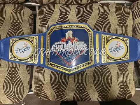 Los Angeles LA Dodgers Championship Adult Size American baseball MLB Fan Belt Cover