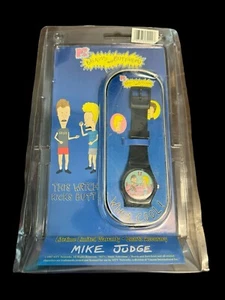 1997 BEAVIS AND BUTTHEAD Wristwatch - MTV Networks - Brand New!!! - Picture 1 of 2