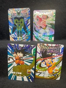 Dragonball Super Divers TCG Extra raro EXR pacchetto di 4 carte / come nuovo A+ - Foto 1 di 10