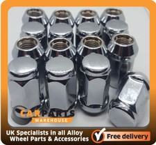 16x Fits Ford *Escort Mk2 RS2000 1974-80 M12x1.5 Taper Nut Alloy Wheel Bolts