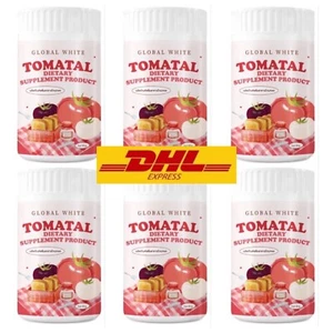 Global White TOMATAL 3 Types Tomato Lycopene Collagen Glutathione Zinc Q10 Drink - Picture 1 of 9