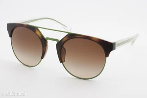 Emporio Armani EA4092F 5026/13 Womens Round Graduated Sunglasses Green 53mm - Picture 1 of 8