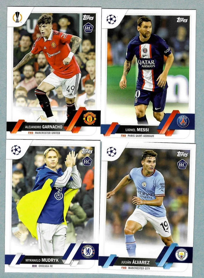 2022-23 Topps UEFA Club Base & RCs #1-200 ~ Complete Your Set - You Pick! - Image 1 of 1