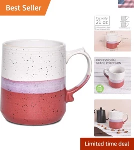 Large Ceramic Coffee Mug, Big Tea Cup for Office and Home, 21.5 Oz, Dishwashe... - Picture 1 of 8