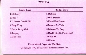 Mad Cobra Hard To Wet Easy To Dry PROMO ADVANCE DEMO Cassette Tape Album Ragga - Bild 1 von 2