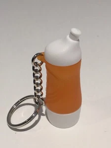 Tupperware Portachiavi Gadget Borraccia Sportiva Arancione Nuovo - Foto 1 di 4