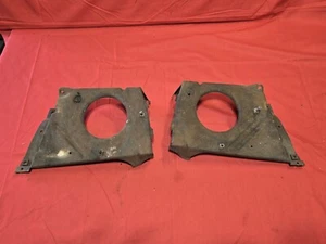 1963 CHEVY CHEVROLET C10 C20 TRUCK HEADLIGHT BUCKETS FOR GRILLE OEM ORIGINAL - Picture 1 of 9