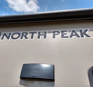 NORTH PEAK Heartland RV Graphic Decal Vinyl Sticker 47" x 6" 3M Automotive Grade - Picture 1 of 3