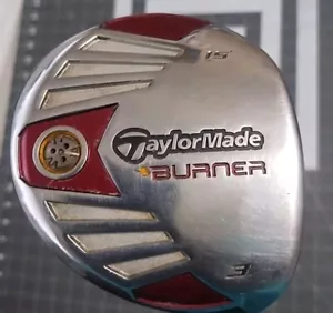 Taylormade Burner 3 Wood 15* S Flex Reax Superfast 50g RH 44" Jumbo Max XL - Picture 1 of 12