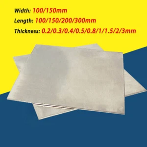 Kupfer Nickel Blech Platte Kupfernickel Platte Metall Vollplatte 0,2mm-3mm stark - Bild 1 von 7