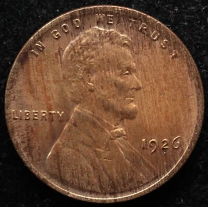 KAPPYSCOINS Gh076 1926 NICE BROWN CH BU RB LINCOLN WHEAT CENT - Picture 1 of 2