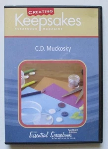 Creating Keepsakes Scrapbook Magazine; DVD-ROM Video - C.D. Muckosky - Spotlight - Picture 1 of 3