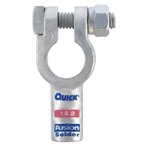 FUSION 406301N Battery Terminal,Straight,Solder 25KD92 - Picture 1 of 1