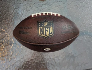 Used Wilson NFL The Duke Green Bay Packers Official Game Football - Picture 1 of 4