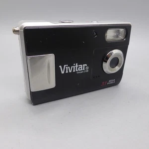 Vivitar Digital Camera Vivicam 3188 3.1MP Black Tested - Picture 1 of 8