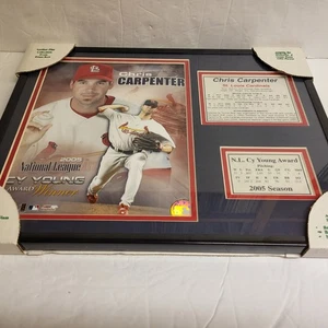 Chris Carpenter/St. Louis Cardinals Framed/Glass Picture Collectible 11 X 14 New - Picture 1 of 8