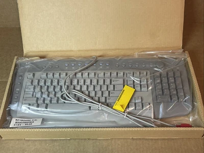 RARE BRAND NEW HP CLICKY 5184-9648 126 KEYS MULTIMEDIA INTERNET PS2 KEYBOARD DSW - Image 1 of 2